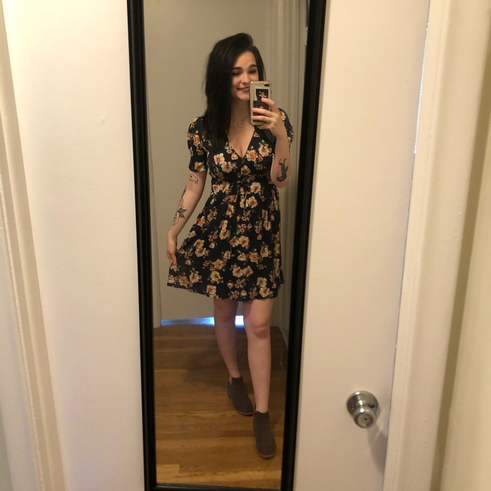 🌸Floral dress